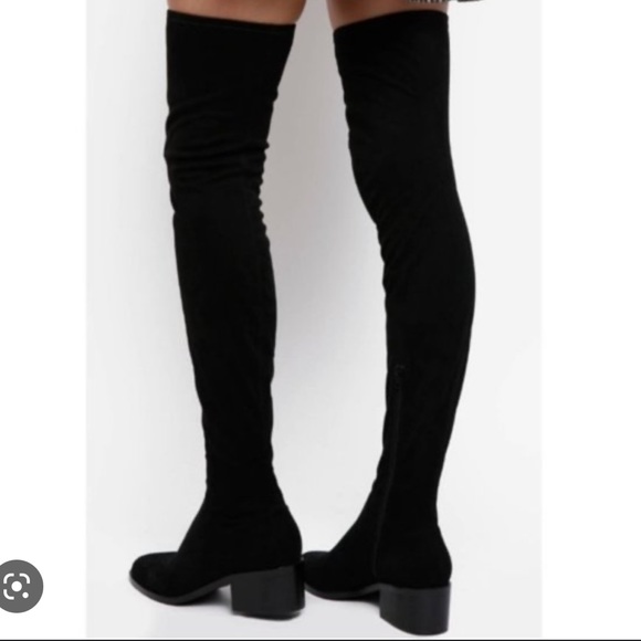 Steve Madden Gabbie black over the knee boot size 8.5 - Picture 5 of 5